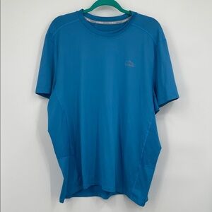 L.L. Bean Vibrant Blue Short Sleeve Tee